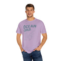 Dolphins, Ocean Child -  Graphic Unisex Garment-Dyed T-shirt