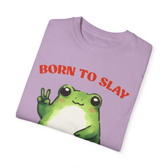 Vintage Style Frog , Born to slay -  Stylish Unisex T Shirt