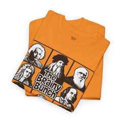 The Brainy Bunch Tee — Vintage Scientist Portraits Graphic T-Shirt