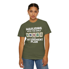 Mahjong Retirement Plan Unisex T-Shirt - Fun Gift for Friends