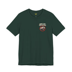 Montana Rules Tee - “3 Things You Don’t Do in Montana: Don’t Pet the Buffalo, Outdrink Canadians, Mess with Cowboy Music”