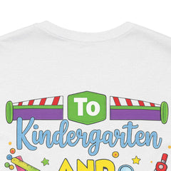 Personalized Name Kindergarten Teacher T-Shirt —  Kindergarten and Beyond Graphic Tee