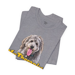 My Therapist Has A Wet Nose Personalized with your dog(s) image T-Shirt