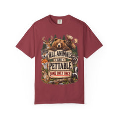 All Animals Are Pettable T-Shirt – Funny Animal Lover Wildlife Design