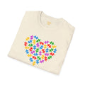 Autism Awareness -  Graphic Heart Shirt