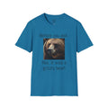 Before You Ask. Yes, it was a Grizzly Bear! / As an amputee it is a funny joke and conversation starter / Unisex T Shirt