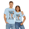 I'm Just Working Out My Leg Amputee Humor - Unisex Garment-Dyed T-shirt