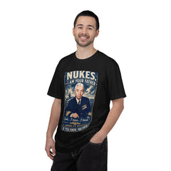 Nukes I Am Your Father Vintage United States Navy Nuclear Power Submarine Graphic T-Shirt