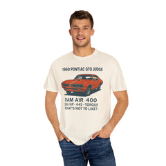 Retro Pontiac 1969 GTO Judge - Unisex Comfort Colors Garment Dyed T-Shirt