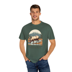 Grand Teton National Park Graphic, Comfort Colors Soft Relaxed Fit Unisex Garment-Dyed T-shirt
