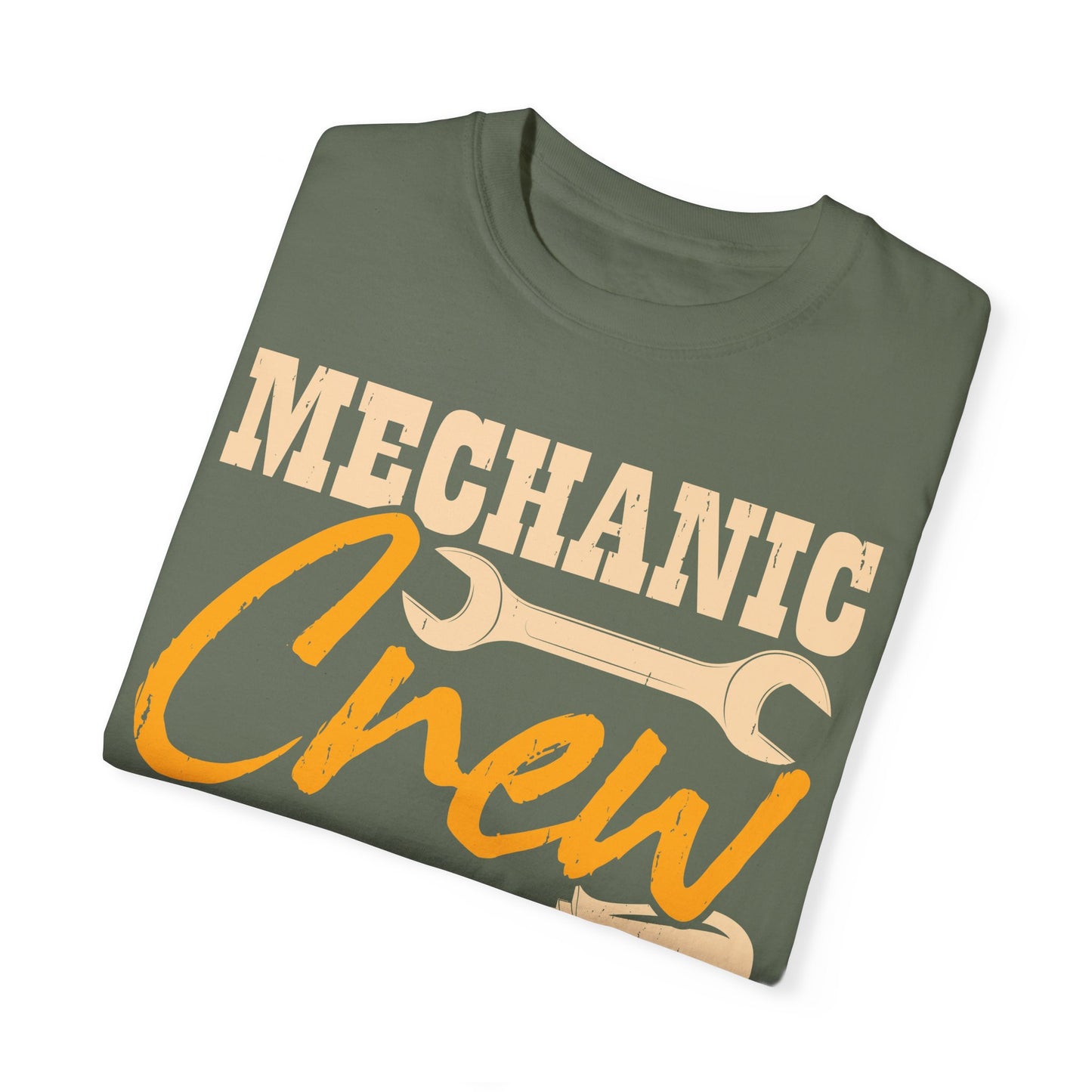 Mechanic Crew Shirt, Comfort Colors Unisex Relaxed Fit T Shirt