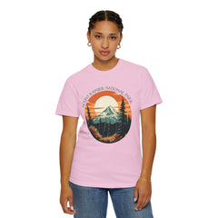 Mount Rainier National Park Graphic, Comfort Colors Soft Relaxed Fit Unisex Garment-Dyed T-shirt