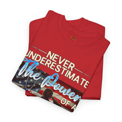 Female Veteran Pride T-Shirt — Gift for Her (Army, Navy, Air Force, Marines)