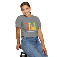 Rugby Players Rainbow Graphic T-Shirt