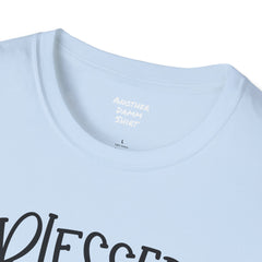 Blessed Nurse - Unisex Softstyle T-Shirt | Nurse Awareness, Medical Wear, Gift For Her, Scrubs Tee, Medical Staff Gift, Registered Nurse, RN