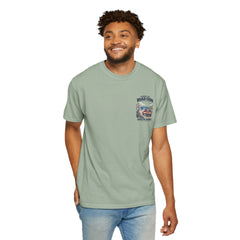 Where the Road Ends Long Island Unisex Garment-Dyed T-shirt
