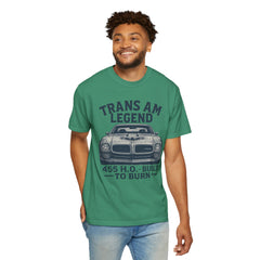 Retro Pontiac 1971 Trans Am High Output -455 Unisex Comfort Colors Garment Dyed T-Shirt