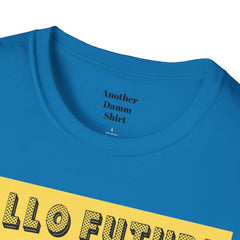 Hallo Future Pop Art Guy Unisex Softstyle T-Shirt