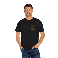 After Dark Collection Great Smoky Mountains Adventure T-Shirt, Campfire with Cherokee Slant Eyed Giant, Alien and Brown Bear