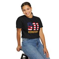 Vintage 911 Dispatcher Garment Dyed T-Shirt
