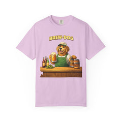 Golden Retriever Brewer Beer T-Shirt — Cute Brew-Dog Graphic Tee