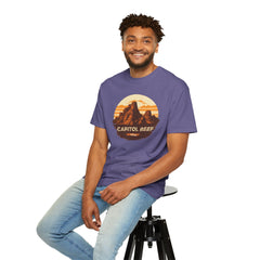 Capitol Reef National Park Graphic, Comfort Colors Soft Relaxed Fit Unisex Garment-Dyed T-shirt