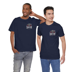 Halloween Scare Actor - Front and Back Graphic Unisex Jersey Short Sleeve Tee