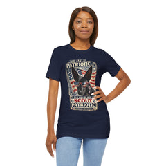 Personalized with your Dogs name and image Patriotic Dog T-Shirt