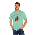 Parrot Strummin Away In Margaritaville - Unisex Garment-Dyed T-shirt