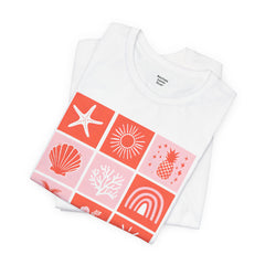 Beachy Soul Unisex Jersey Tee - Perfect Summer Vibes, Casual Wear, Gift for Beach Lovers, Vacation Outfit, Relaxed Style