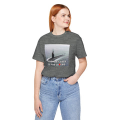 Funny Submarine Tee, Nautical Humor Shirt, Virginia-Class Submarine Gift, Unisex Graphic T-Shirt, Navy Life Apparel, Casual Wear