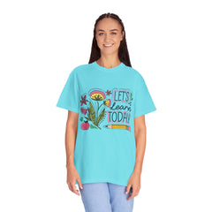 Floral Teacher T-Shirt - Comfort Colors Soft