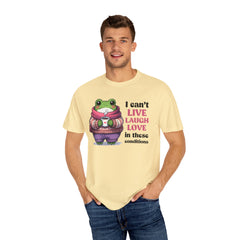 Vintage Style Funny Frog Tshirt  - Stylish Unisex T Shirt