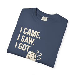 Funny Unisex Garment-Dyed T-Shirt, Bamboozled Shirt, Humorous Tee, Gift for Him/Her, Quirky Casual Wear