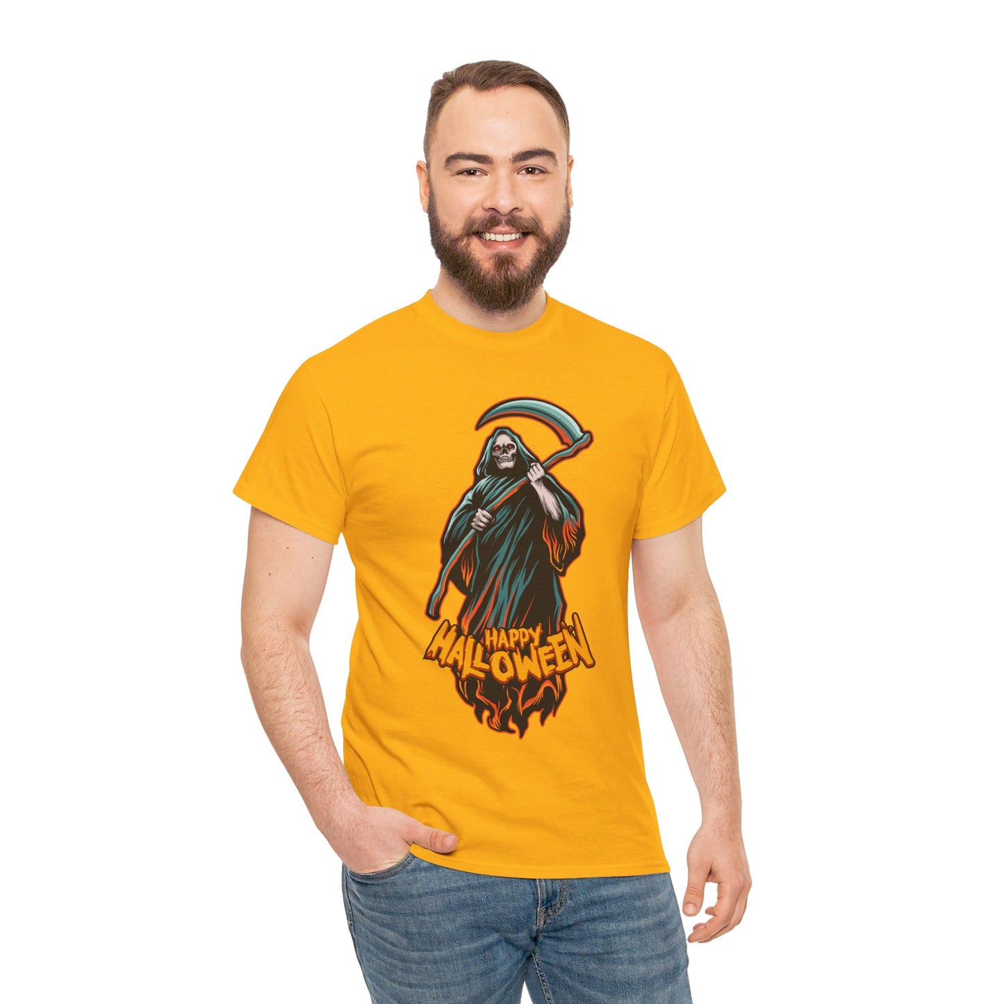 Grim Reaper - Graphic Unisex Heavy Cotton Tee