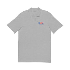 250 Years of Liberty with Jets Unisex Pique Polo Shirt (Embroidery)