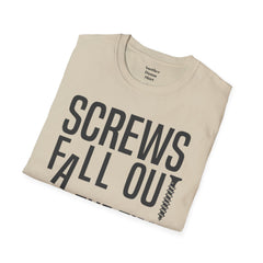 THE BREAKFAST CLUB Screws fall out all the time, the world is an imperfect place. - John Bender The Rebel Unisex Softstyle T Shirt