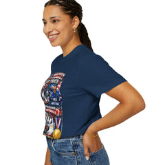 Hockey Hat Trick T-Shirt — USA Men's, Women's & Paralympic Gold Tribute 2026