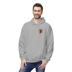 Breakfast Club Hoodie — Cute Black Dog, Bacon & Egg Graphic Pullover