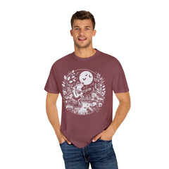 Frog Guitarist Retro Graphic Shirt