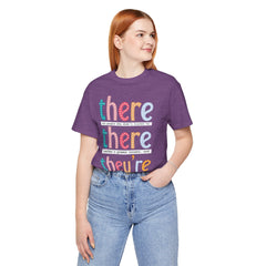 Grammar Teacher T-Shirt — "There, Their, They're" Funny Teacher Tee