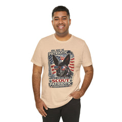 Personalized with your Dogs name and image - Patriotic Dog T-Shirt