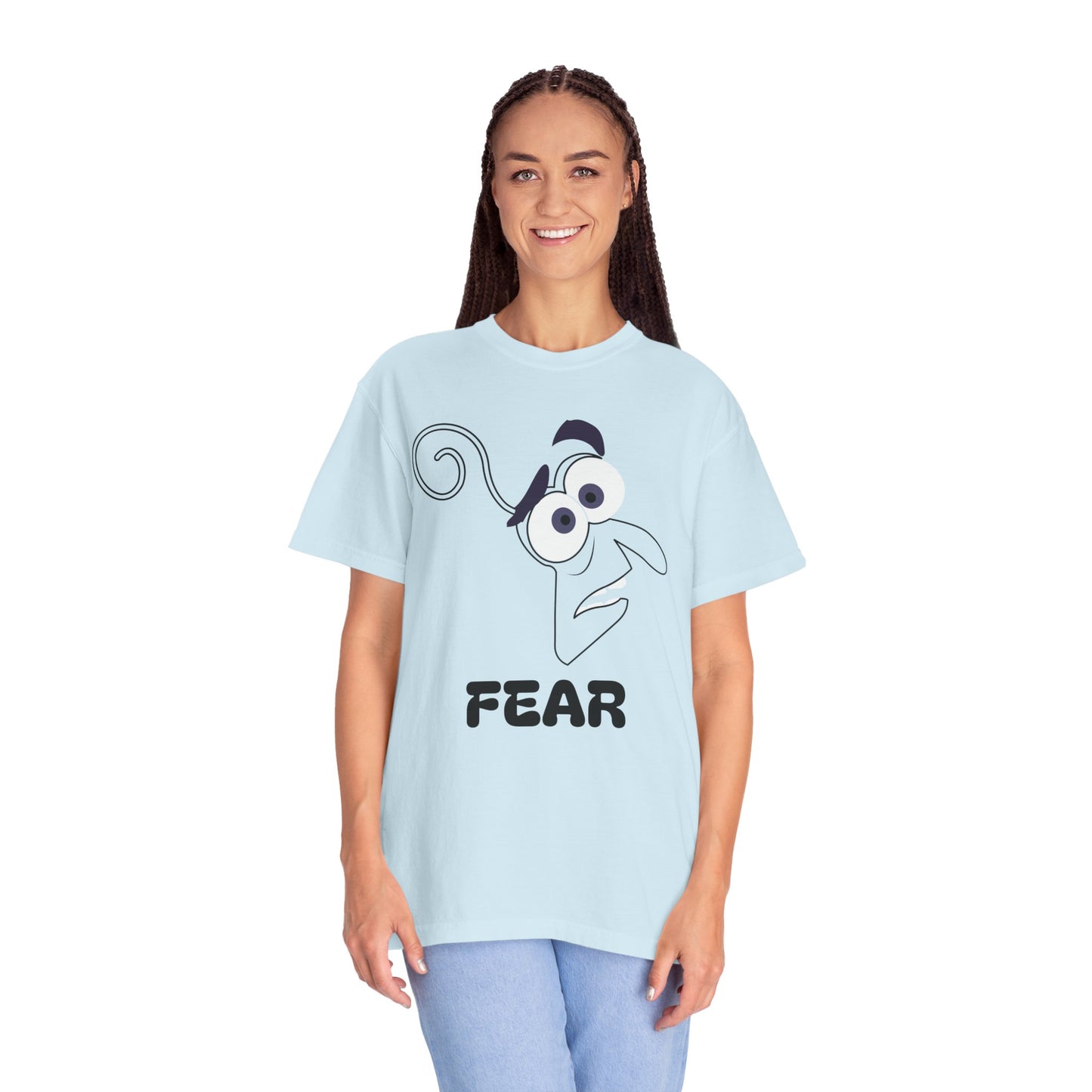 FEAR Emotion Graphic Unisex Comfort Colors Garment Dyed T Shirt