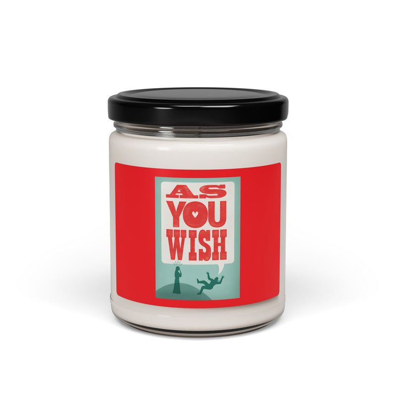 Smells Like True Love - Scented Candle, 9oz / Princess Bride / Gift for him / Gift for her / Christmas gift / AS YOU WISH quote / Fan Gift