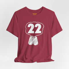 22 Veteran Suicides A Day - Unisex Jersey Short Sleeve Tee