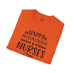 International Nurse Day - Unisex Softstyle T-Shirt | Nurse Awareness,Medical Wear,Gift For Him,Scrubs Lover, RN,Hospital Staff,Gift For Her,