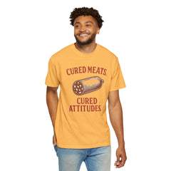 Cured Meats Graphic Tee - Funny Foodie Wear, Gift for Meat Lovers