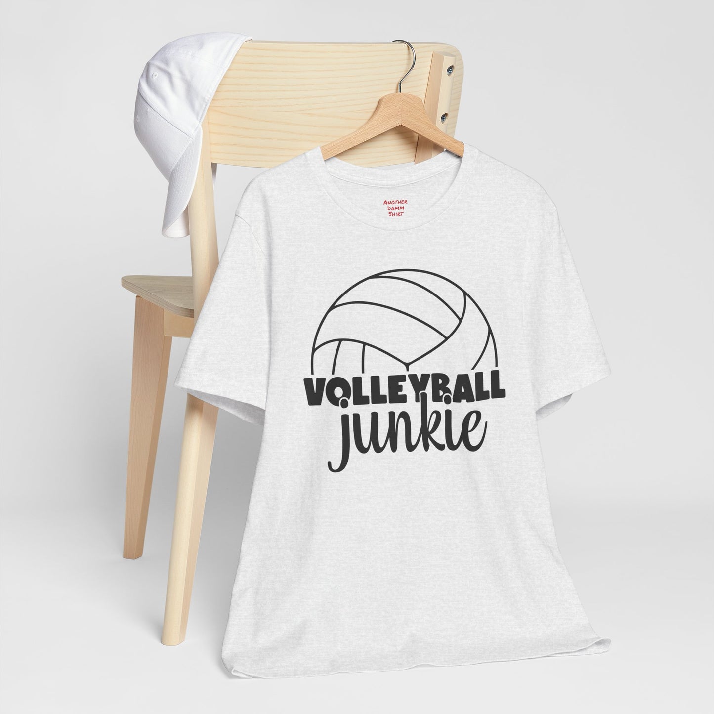 Volleyball Junkie T Shirt,Volleyball t-shirt,spike shirt,volleyball gift,sports tee,team shirt,player gift,coach gift,Love Volleyball,Spike