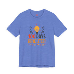 100 Days of School Brighter Teacher Appreciation T-Shirt