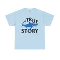 Amputee Humor Shark Attack  - Unisex Heavy Cotton Tee